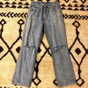 Light Denim Boyfriend Jeans